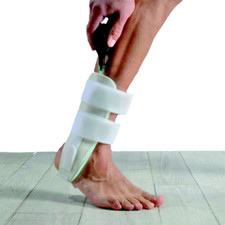 Fgp tutore caviglia Cavigliera Bivalve Pneumatica Eco cvo-601 Bianco