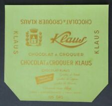 Etichetta CIOCCOLATO a croquer