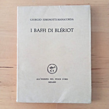 I BAFFI DI BLERIOT - GIORGIO SIMONOTTI MANACORDA - PESCE D'ORO 1961