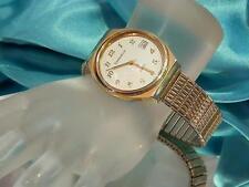 Groß Vintage Caravelle Quarz Stretch Uhr Dass Bedürfnisse Batterie 85J