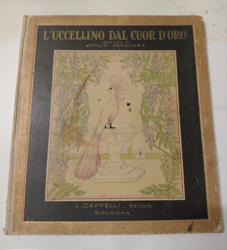 Uccellino dal cuore - dal, d'oro