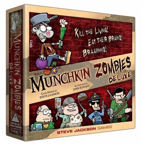 Munchkin zombies deluxe gioco - zombies,