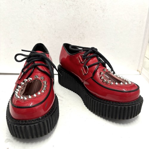 Scarpe demonia red - demonia, creepers