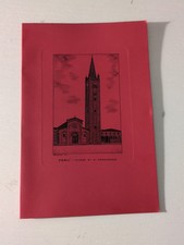 Biglietto illustrato pubblicitario  vintage  "LA TENDICOLLO UNIVERSAAL"