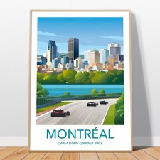 Poster Montréal F1 GP /