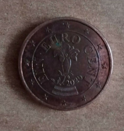 Euro cent austria 2020 - 1,