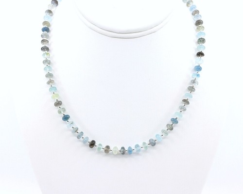 Collana acquamarina rame - collana,