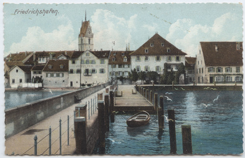 Cartolina 7990 friedrichshafen - cartolina,