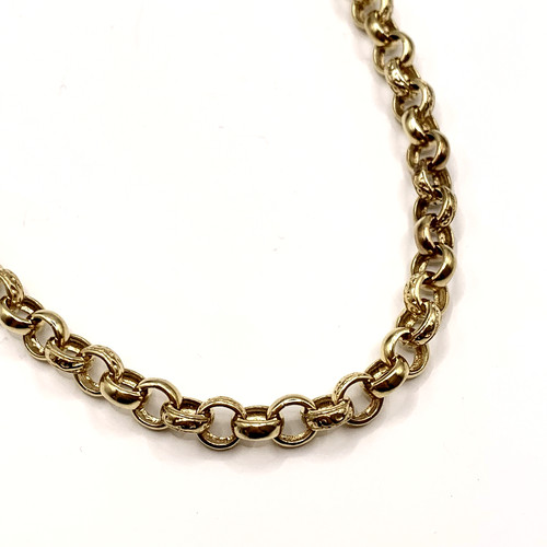 Collana maglia testurizzata