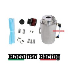 TANICA VASCHETTA SERBATOIO RECUPERO VAPORI OLIO IN ALLUMINIO UNIVERSALE 1,5LT