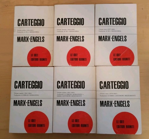Carteggio marx engels - engels, vol