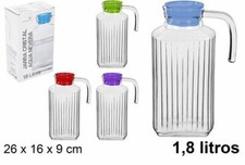 x Giara Caraffa In Vetro Tappo