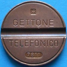 Gettone telefonico siptelecom - telefonico,