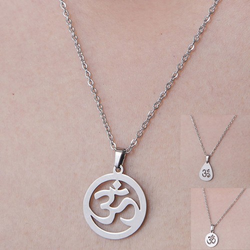 Collana acciaio ciondolo - collana,