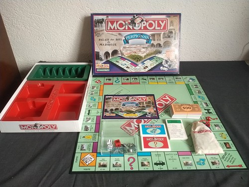 Rare jeu société monopoly - de,