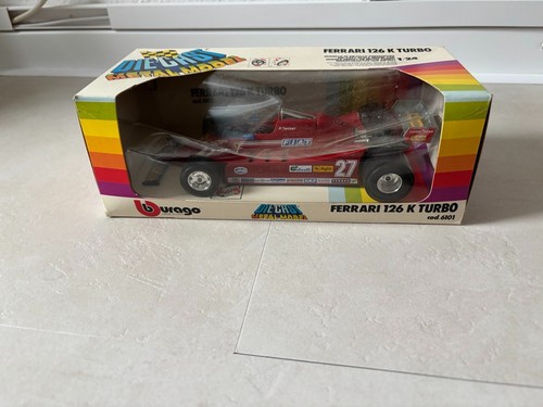 Modellino bburago ferrari 126 - bburago,