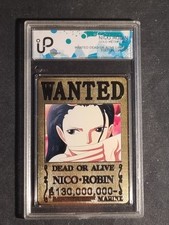 NICO ROBIN - ONE PIECE - GOLD METAL CARD - GRAAD - LIMITED EDITION 198/200