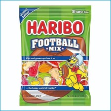 Haribo 4 oz FOOTBALL MIX gomma