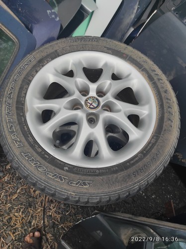 Set cerchi lega 15x6 - 4, in