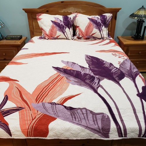 Trapunta queen tropical - queen,