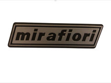 FIAT  131 SCRITTA BADGE