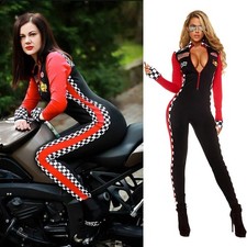 Costume pilota tuta donna nera