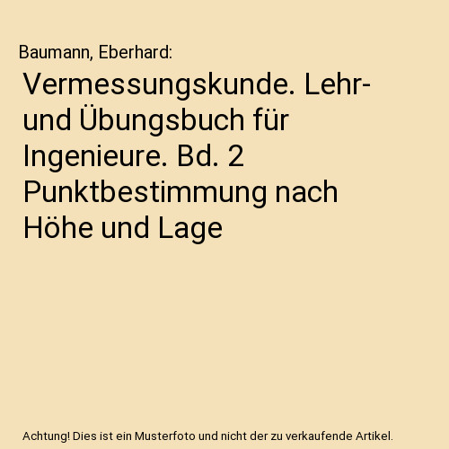 Vermessungskunde lehr und - vermessungskunde., lehr-