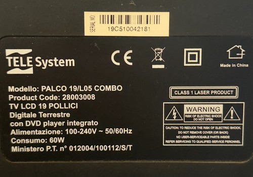 Monitor tele system palco - monitor,