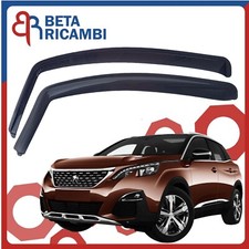 Deflettori Aria Per Peugeot 3008 Suv dal 2016 in poi Antivento Atipioggia Fumè