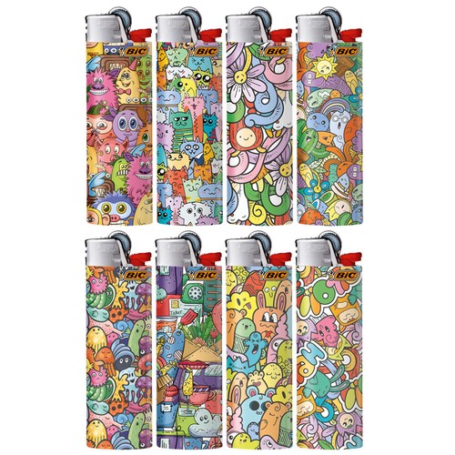 Accendino bic maxi - accendino, fantasia