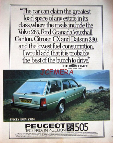 1982 peugeot 504 estate - 1982, '504'