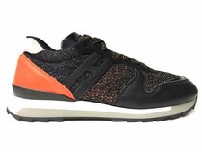 SCARPE SNEAKERS DONNA HOGAN ORIGINALE HXW1820D660 FK7B200 PELLE PE NEW