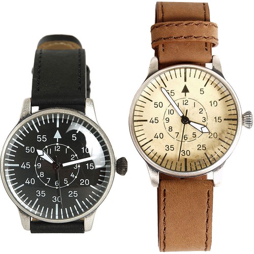 Fliegeruhr me109 vintage armee - fliegeruhr,