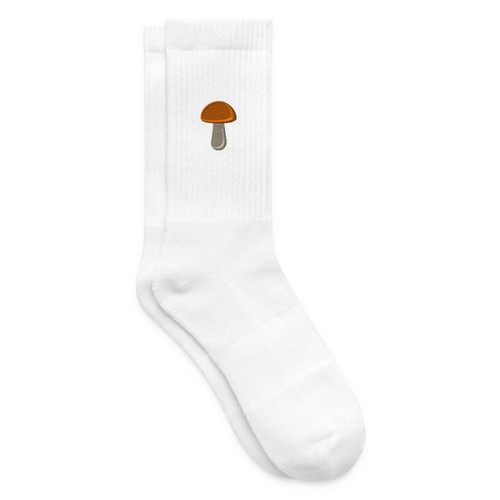 Calze tennis ricamo fungo - calze,