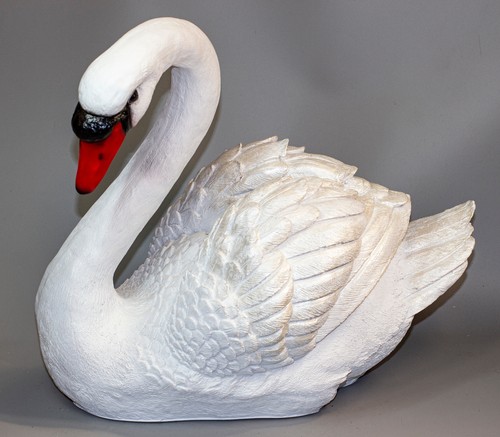 Urna cigno cenere umana - , statua