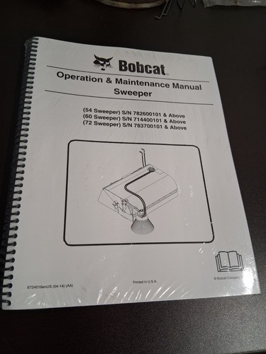 Bobcat 72 spazzatrice - 60,