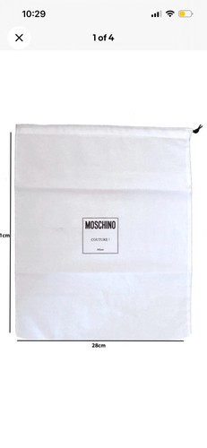 Sacchetto antipolvere moschino - sacchetto,