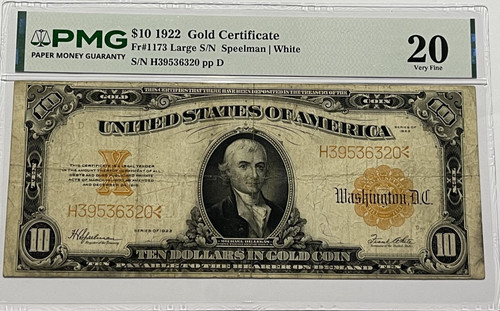 1173 1922 usa gold - fr#1173,