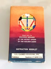 Golden dawn tarot - golden, wang