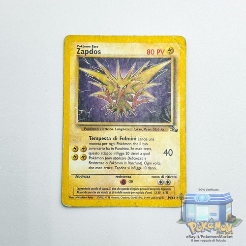 Poor zapdos fossil - 30/62,