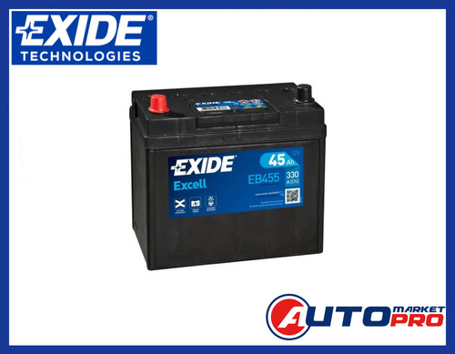 Exide excell eb455 batteria - exide,