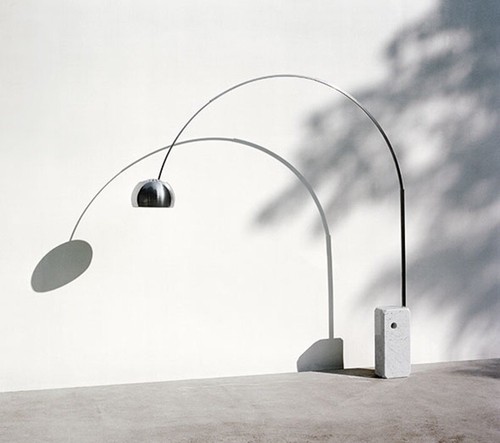 Flos arco lampada da - arco, terra