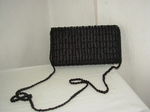 Pochette sera nera - pochette, perle