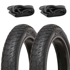2 COPERTONI 20 X 4.00 + CAMERE PNEUMATICI CST X FAT BIKE E-BIKE RUOTE FAT 20”