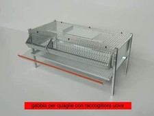 Gabbia per quaglie ovaiole per