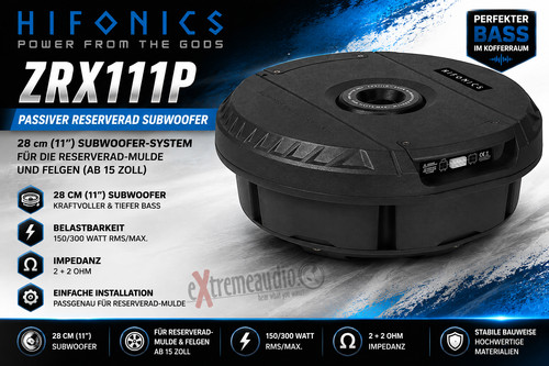 Hifonics zrx111p ruota - hifonics,