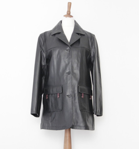 Giacca vintage vera pelle - in,