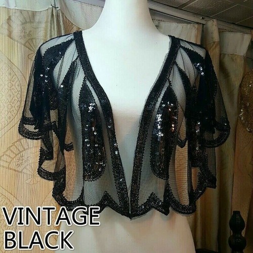 Stola bolero donna glitter