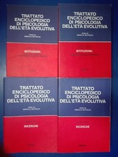 TRATTATO ENCICLOPEDICO DI PSICOLOGIA DELL'ETA EVOLUTIVA Marco Battacchi Piccin