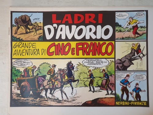 Fumetto cino franco ladri - fumetto,